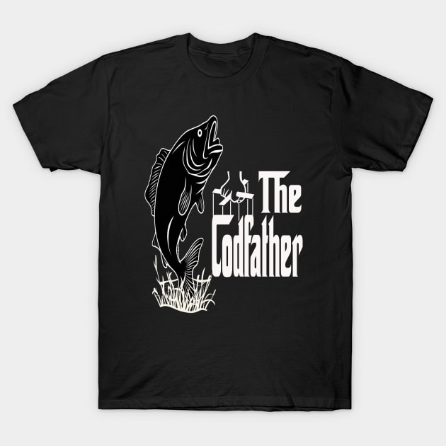 The Codfather T-Shirt by Debrawib